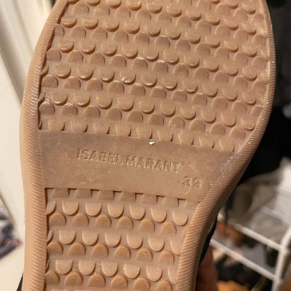 Isabel Marant suede wedge sneaker - Picture 4 of 5